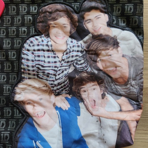 One Direction Canvas Tote Bag Purse 1D Monogram Lined 2012 - Picture 3 of 12