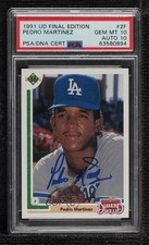 PSA/DNA 1991 Final Edition Pedro Martinez PSA/DNA Authentic Card & Auto HOF 1ac1