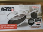 Frying Pan Stainless Steel Honeycomb Pattern Hexcel 10” Nonstick Anti Scorching