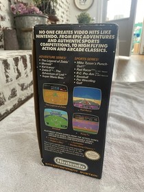 Nintendo NES Action Set Console Complete in box