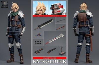 TOYS BATTALION 1/6 元ソルジャー DX版未開封新品TB025B InStock TOYS BATTALION TB025B 1/6 EX-SOLDIER Cloud Male Action
