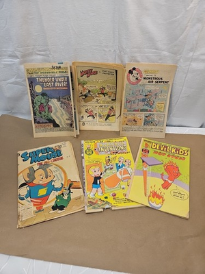 #ad #ad LOT 6 COMICS books classic THE IN. HULK MIGHTY M. MICKEY H. SUPER H RICH R. DV. $19.99