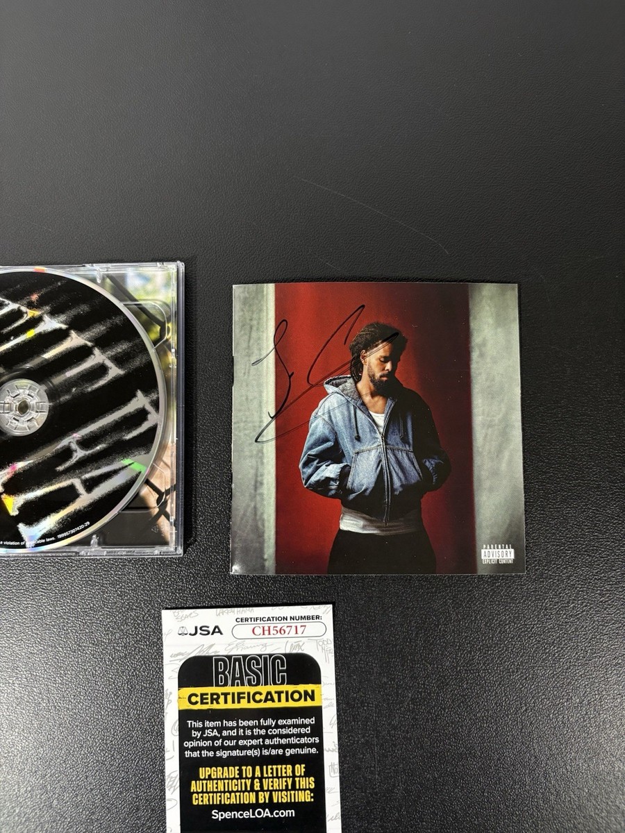 J. Cole Signed Autographed 2026 The Fall-Off CD Cover DREAMVILLE