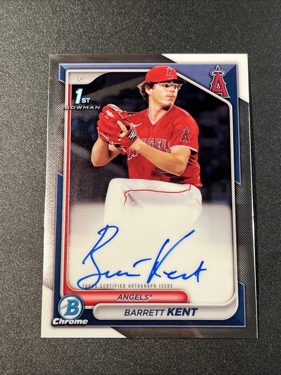 2024 Bowman - Chrome Prospect Autographs #CPA-BK Barrett Kent (AU, RC)