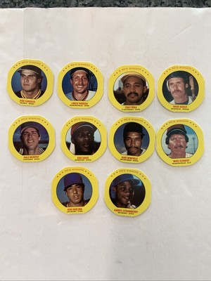 1987 MSA Baseball Superstars Discs Complete Set of 20,Schmidt,Boggs,Canseco  Q