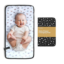 Waterproof Baby Changing Pad Liners - 3 Layer Quilted Absorbent Diaper Changing