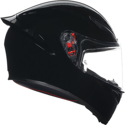 AGV K1-S Solid Gloss Black Sport Commuter Urban City Roller Motorrad Helm...