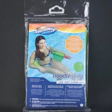 NEW SwimWays Noodle Sling Floating Pool Chair Lime/Green