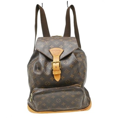 Best05 LOUIS VUITTON MONTSOURIS GM BACKPACK MONOGRAM M51135 SP0060 BQ00422