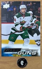 Samuel Walker 2022-23 Upper Deck Extended Series Young Guns #723 Minnesota Wild
