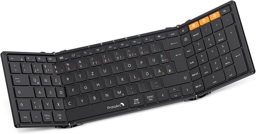 Mini Clavier Sans Fil | Pliable avec Cadran | 3 Connecteurs Bluetooth... - Photo 2/10