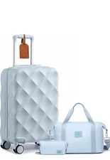 Somago Luggage Sets 20” Carry on Suitcase with TSA Lock YK Zipper Spinner Wheels