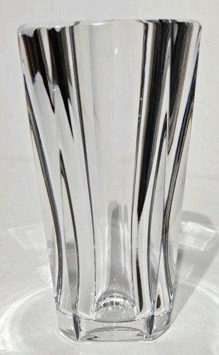 Rare Vintage 1980's Baccarat Crystal France Diane Vase 6-1/4" Tall - Picture 13 of 17