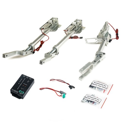 Hangar 9 Landing Gear Set OV-10 Bronco 30cc HAN467016 Wheels Gear Retracts &