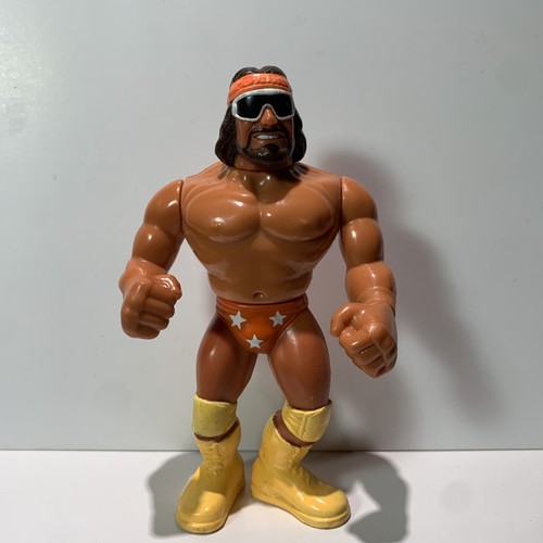 Macho Man Randy Savage Hasbro Titan Sports VTG WWF...