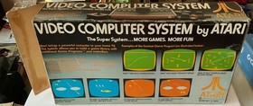 Atari CX-2600 Video Game System Console 2 Paddles Joysticks 12 Games w/ Box