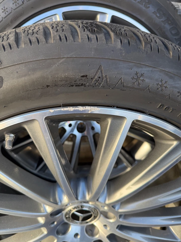 Original Mercedes Benz GLC X253 20" AMG Winterreifen Winterräder C253 7mm - Bild 4 von 4