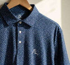 NEW RHOBACK Mulligan Fairway Green Performance Polo Golf Tournament Season 2026