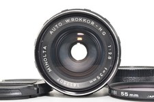 MINOLTA AUTO W.ROKKOR-HG 35mm f2.8 Includes many accessories from Japan 2897