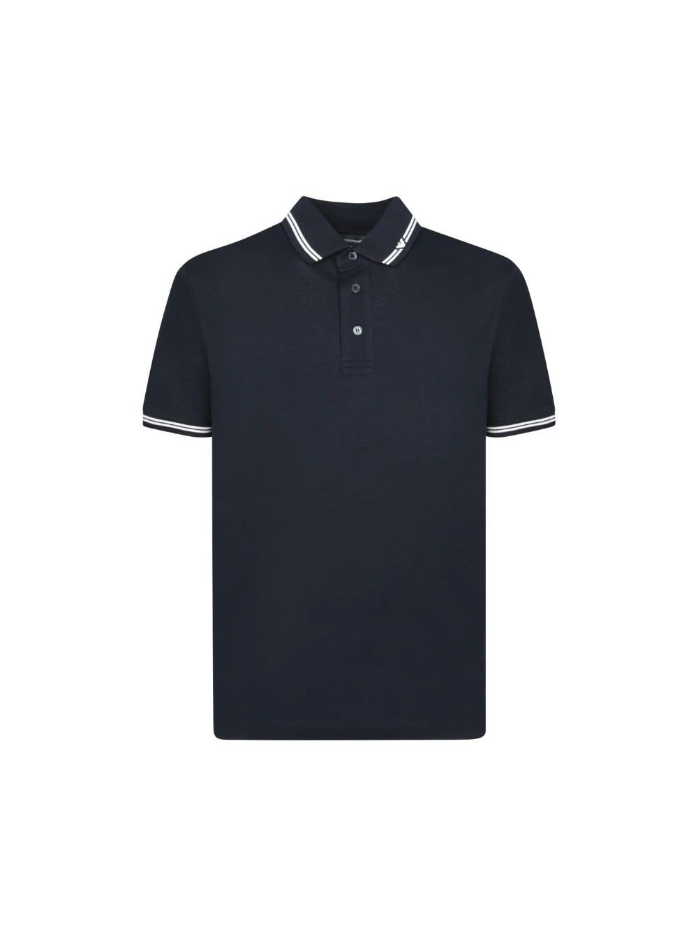 Рубашка-поло от Emporio Armani Herren Baumwolle Regular Fit Farbe Blau Mode 33890₽