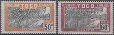 Timbres Flore Cacaoyer Togo (Colonies Fr.) 136/137 ** - 88852GF