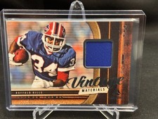 Thurman Thomas 2025 Panini Authentic Vintage Materials Luminance Bills