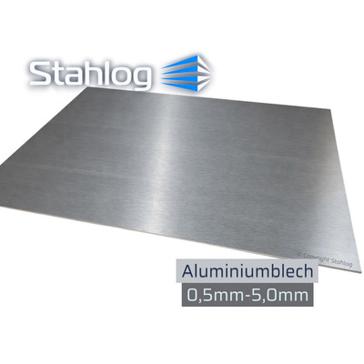 Aluminiumblech Zuschnitt nach Maß | Alu Platte Blech 0,5 mm - 5 mm | rostfrei EP
