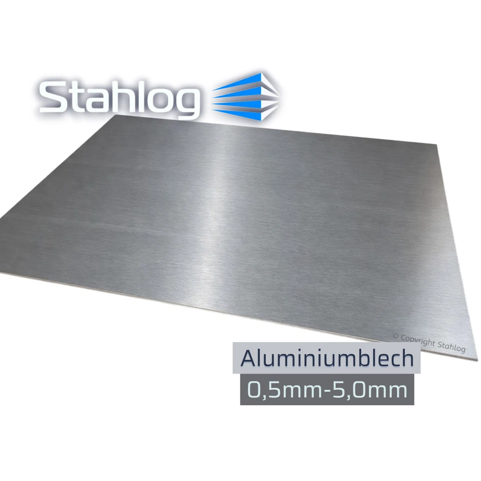 Aluminiumblech Zuschnitt nach Maß | Alu Platte Blech 0,5 mm - 5 mm | rostfrei EP - Bild 1 von 1