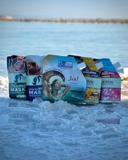 Dead Sea Mud Mask 3 in 1 Face Body Hair Natural Mineral Skin Care 200g