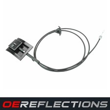 New Hood Latch Release Cable W Handle For 1987-1991 Ford F150 F250 F350 Bronco