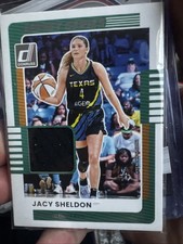 2025 Panini Donruss Jacy Sheldon WNBA Jersey Series #18 WNBA Connecticut Sun