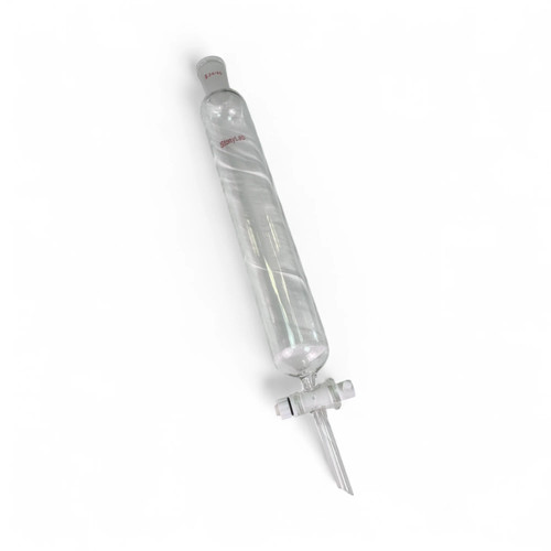 StonyLab 50mm Outer Diameter Fine Frit Chromatography Column 300mm E.L. SL000063