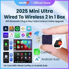 Carlinkit 5 Mini ULTRA Wireless Apple CarPlay Android Auto Adapter LATEST MODEL