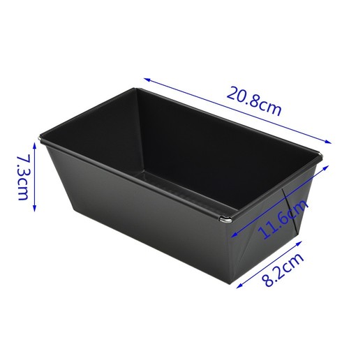 Rechteckige Antihaft-Laibform Backen Obst Kuchen/Brotform Ofenblech Kuchenform - Bild 11 von 29