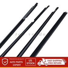 4pc Weather Strips Window Moulding Trim For 03-2008 Toyota Corolla Usa