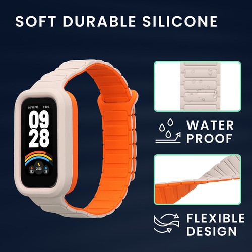 Zamienna bransoletka do Xiaomi Redmi Band 3 Smart Band 9 Aktywna bransoletka Silikonowa taśma - Zdjęcie 4 z 8
