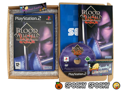 Blood Will Tell Tezuka Osamu's Dororo PS2 - UK PAL sehr guter Zustand CIB - Tracked
