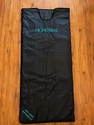 HigherDOSE Infrared Sauna Blanket Infrarot Saunadecke inkl. Controller & Zubehör