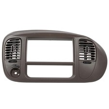 for Ford F150 Center Dash Radio Surround Bezel Trim Panel Brown 2000 2003