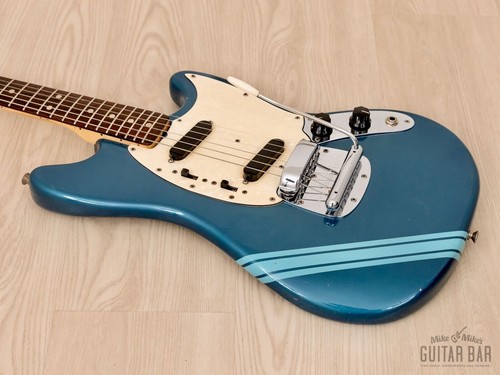1970 Fender Competition Mustang Vintage Guitar Competition Burgundy, 100%... - Picture 10 of 24