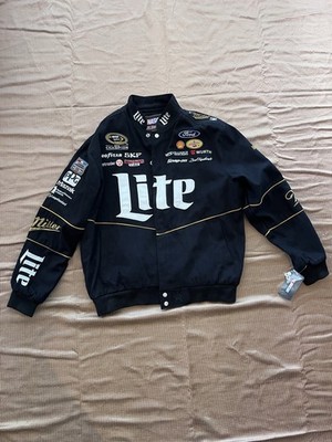 Original NASCAR Team Penske Racing Jacke   Größe L   Neu mit Etikett Miller Lite