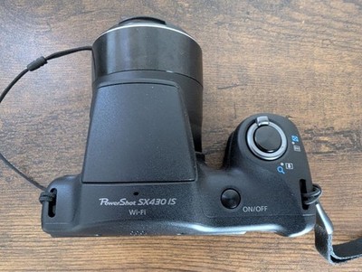 Canon Powershot SX430 IS Digital Camera 20MP 45x Zoom Wi-Fi NFC