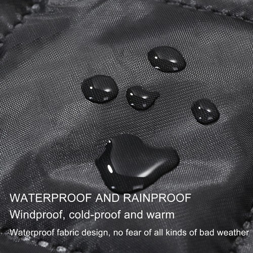 Scooter Windproof Leg Cover Waterproof Windproof Motorbike Lap Blanket  - Picture 5 of 14