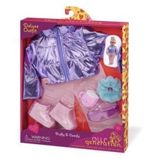 Our Generation Puffy Comfy Puffer Jacket Outfit for 18" Doll