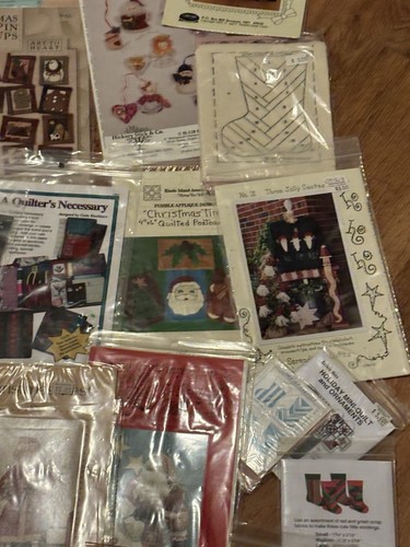 Wholesale Lot X 46 Patterns Crafts Sewing Quilting Ornaments Xmas Patchwork (5) - Picture 4 of 10