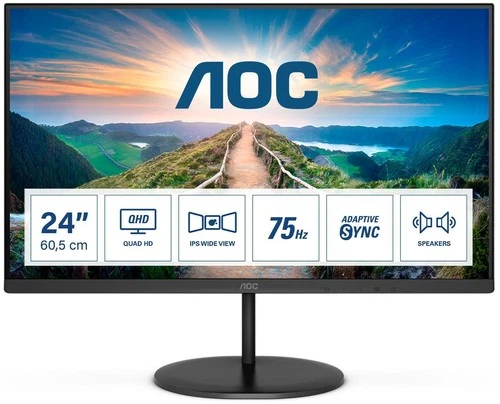 AOC Q24V4EA Monitor 60,5 cm (23,8 Zoll)