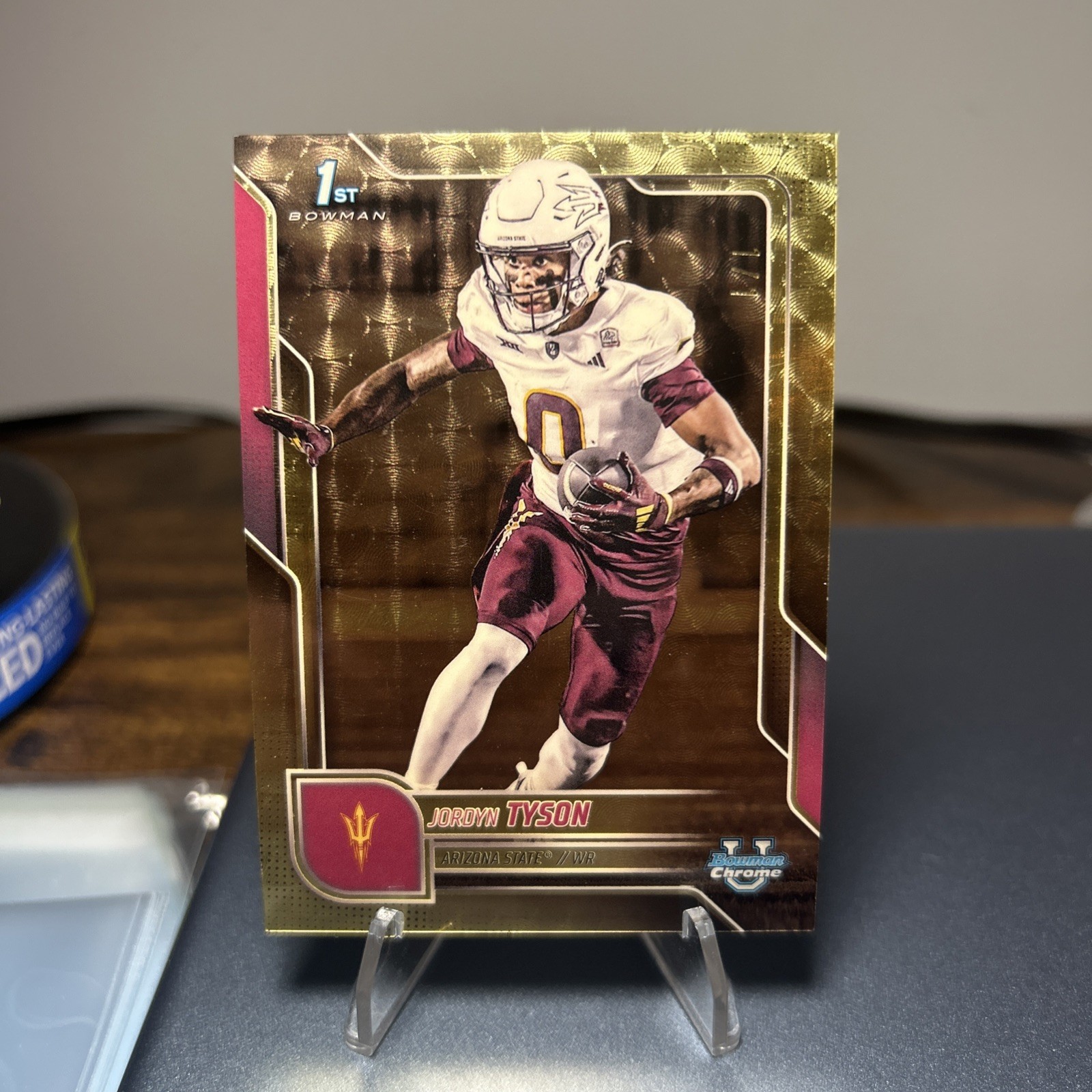 2025 Bowman Chrome U Jordyn Tyson 1st Bowman Superfractor 1/1 Arizona State 💥