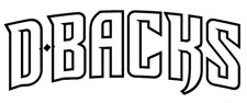 Decal Vinyl Truck Car Sticker - MLB Baseball Arizona Diamondbacks  DBacks