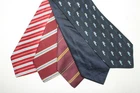 LOT OF 5 RODA 100% silk ties. Made in Italy F93447