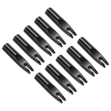 Bogenschie&szlig;en Pfeil Nocken 6mm 0.236" Innen Durchm. 40 Pack Klebepfeil Nocke #4